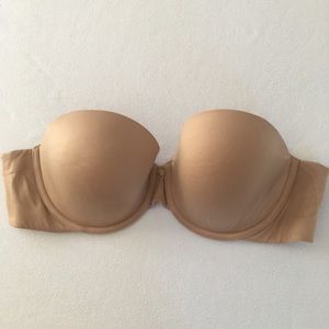 VS Lined Strapless Nude Seamless 38B
